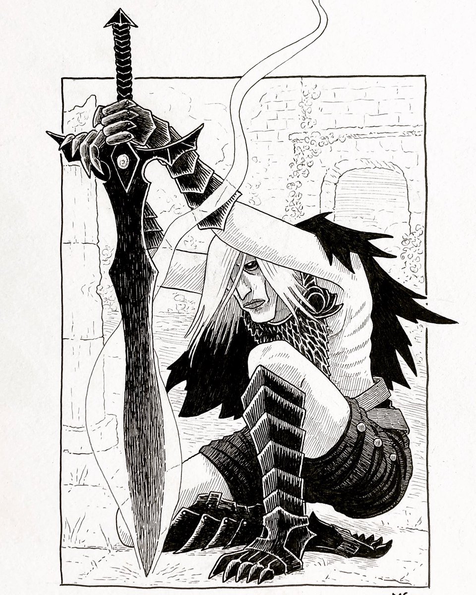 Get a 5x7 character art commission for $70 (plus shipping if you want original) email or dm me if interested.