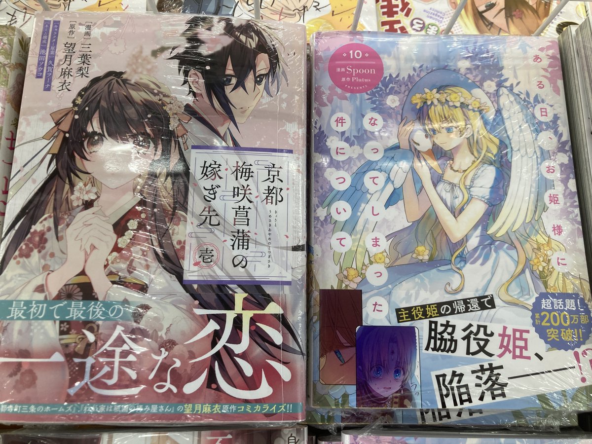 【書籍入荷情報④】
ある日、お姫様になってしまった件について(10) 
通常版/アニメイト限定セット
※アニメイト限定セットは予約分のみの入荷となります。
京都 梅咲菖蒲の嫁ぎ先 壱
本日入荷しましたマッツ！