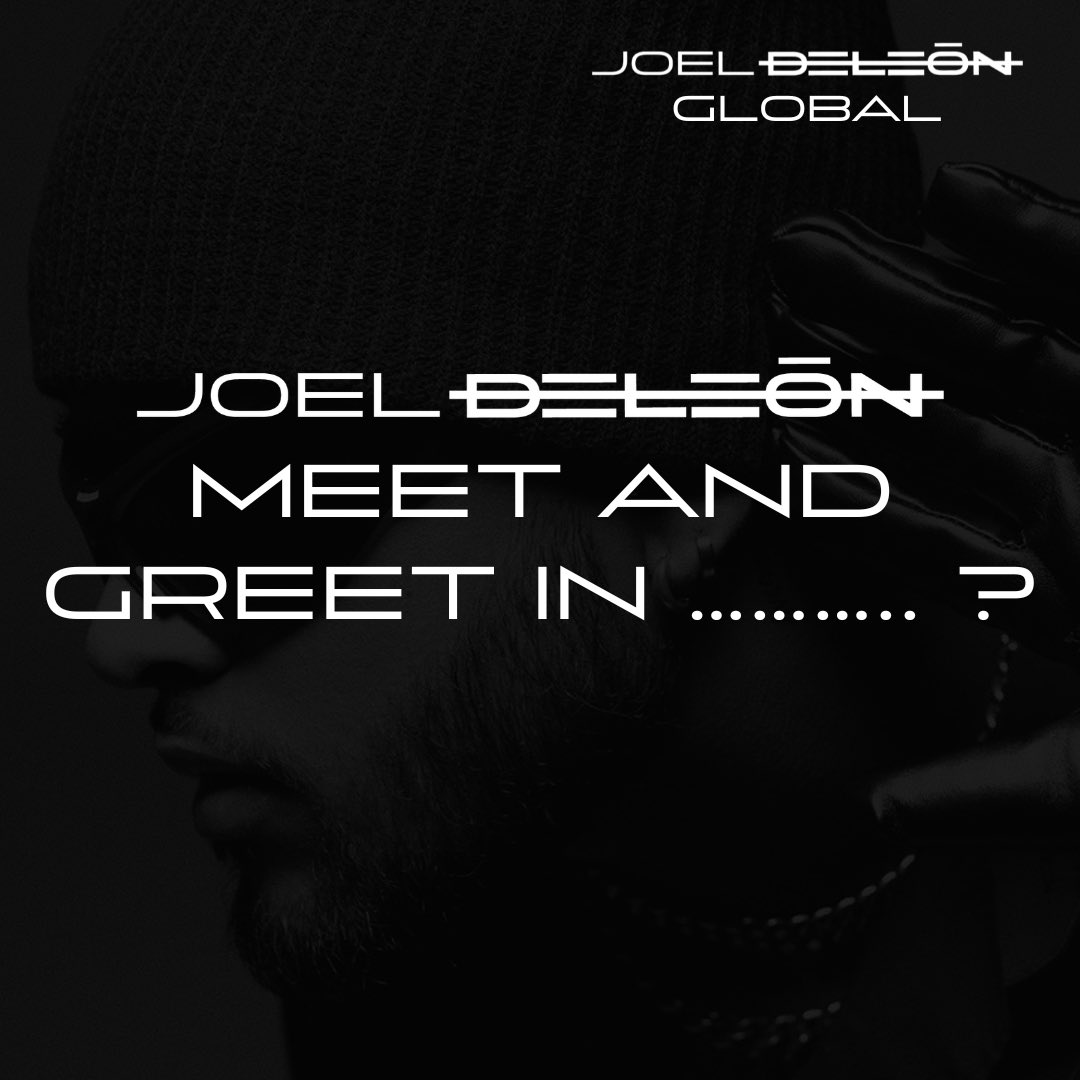 🌐|| Hey District D Global, en qué ciudad te gustaría vivir la experiencia #DELEON y conocer a <a href="/JOELDELE0N/">Joel DELEŌN</a> 

Lxs leemos!! 👀🌐⚡️

#JoelDELEONGlobal #Joeldeleon #Latam