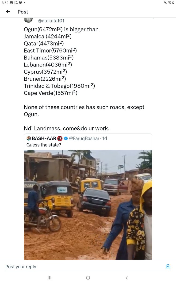 AtakataJakarta's tweet image. Just checking the thread #dapofixogunroads &amp;amp; see the level of rot in your region.

Una don cast.

😂😂😂