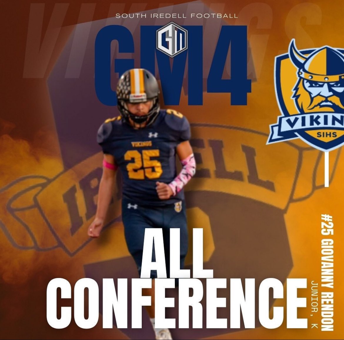 Giovanny_Ren's tweet photo. Honored to be @Gm4Sports all conference!! @DanOrnerKicking @MattWogan6 https://t.co/Wv1cJ9jbd2