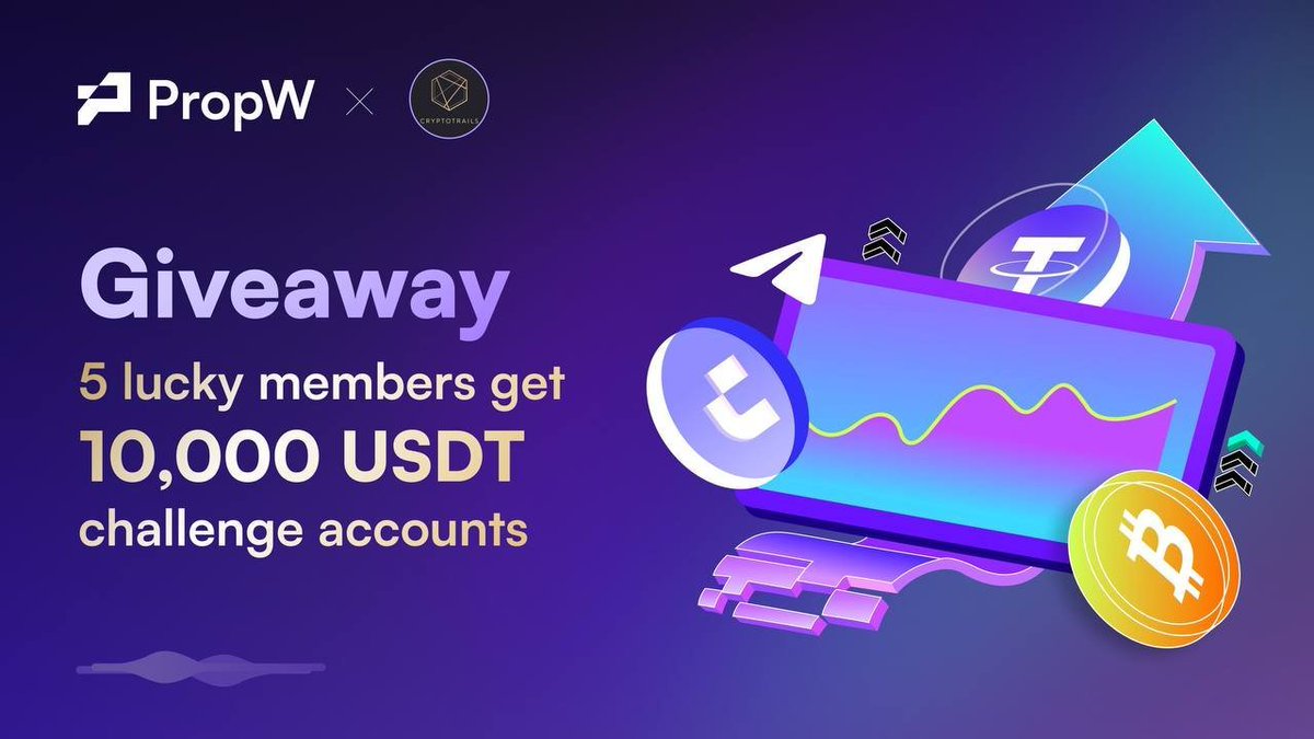 🚨 HUGE FUNDED ACCOUNT GIVEAWAY📷                   
         Win a 10k funded evaluation account!             
      
1. Follow
<a href="/PropWGlobal/">PropW</a>
2. Retweet and like this post and tag 3 friends!    
3. Sign up with this link 
coinw.com/en_US/referral…
4. Join my Telegram Channel