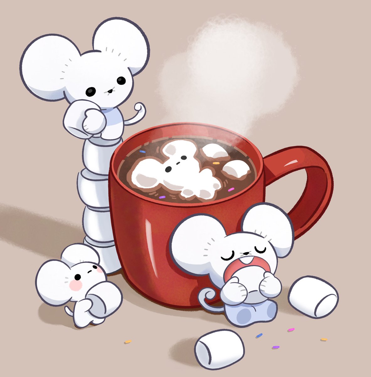 June_buns's tweet photo. Maushold reminds me of marshmallows , so cute and soft https://t.co/jHlGcI6GG2