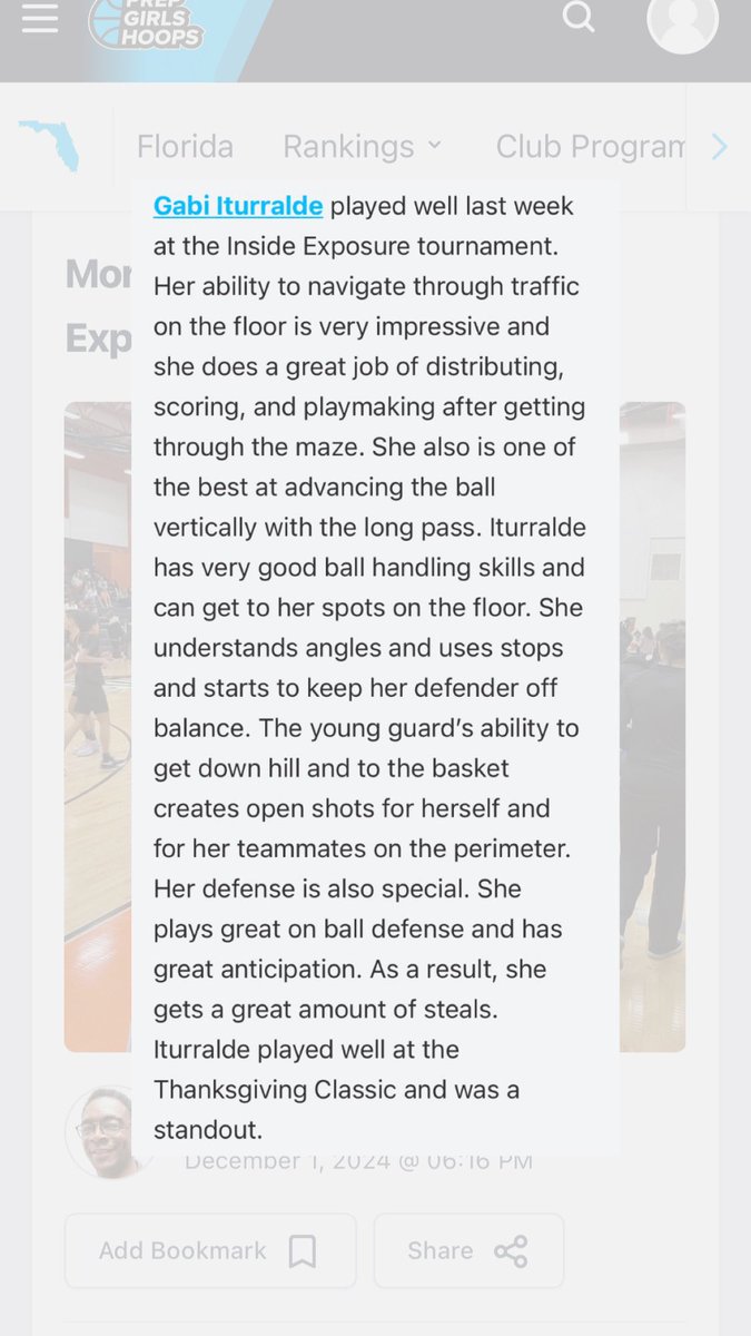 Thank you <a href="/PGHFlorida/">Prep Girls Hoops Florida</a> and <a href="/hunterkeithl/">Keith Catfish Hunter</a> 

Horns Up! 🤘🏼🏀

<a href="/TocoiCreekGBB/">Tocoi Creek Lady Toros</a> 
<a href="/1toroathletics/">One Toro Athletics</a> 
<a href="/DuvalElite/">DuvalElite</a>