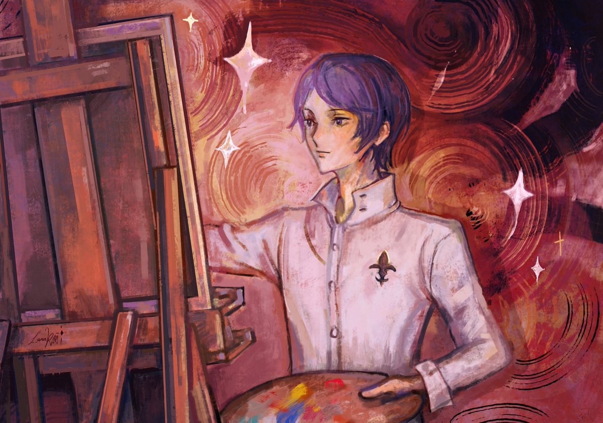 𝘁𝗵𝗲 𝘀𝗽𝗮𝗿𝗸 𝘁𝗼 𝗸𝗲𝗲𝗽 𝗰𝗿𝗲𝗮𝘁𝗶𝗻𝗴
-

[#Persona5 #P5R #yusukekitagawa ]