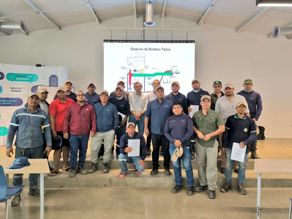 DELTA DELFINI. "BUENAS PRÁCTICAS DE BOMBEO". Seguimos capacitando  al personal técnico de nuestros clientes del sector camaronero. Impulsamos el desarrollo tecnológico del país.