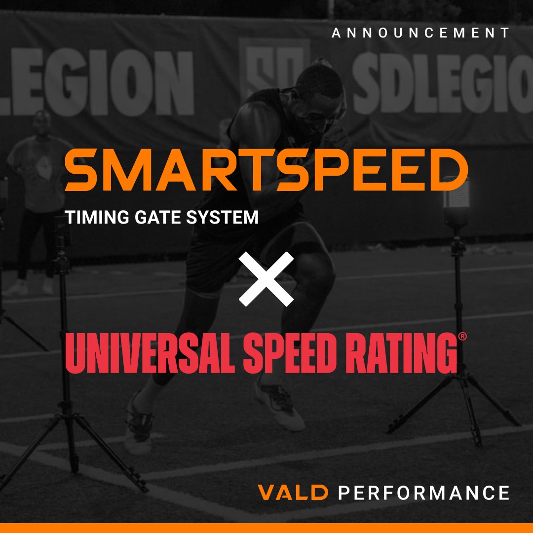 VALDPerformance's tweet photo. VALD's SmartSpeed Timing Gate System now integrates with @universal_speed (USR) from @spellman_hq, seamlessly syncing data from flying-10 sprint tests to deliver actionable insights for tracking progress and guiding your training.
 
Learn more: https://t.co/JvOz5y2rA0 https://t.co/mc2MVcLYcj