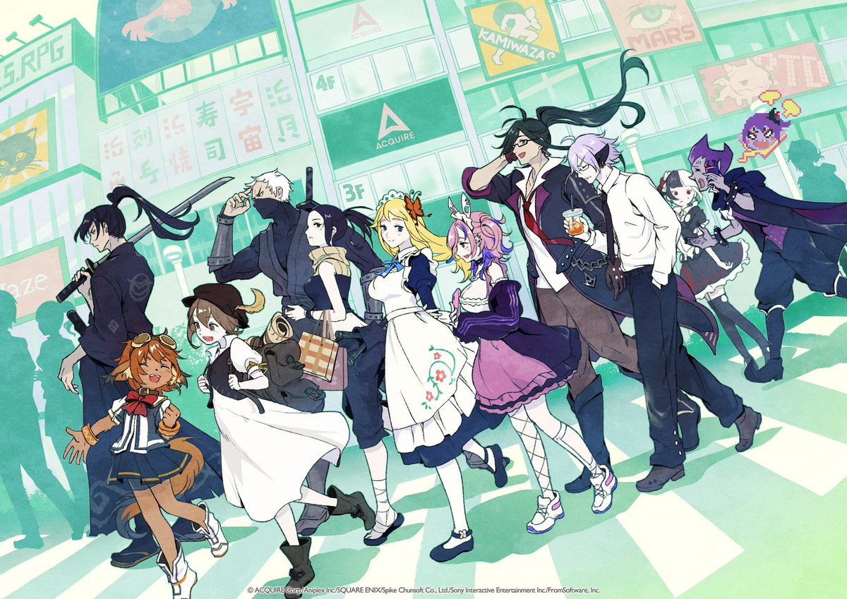 「Acquire Opens Special 30th Anniversary W」|Final Weaponのイラスト