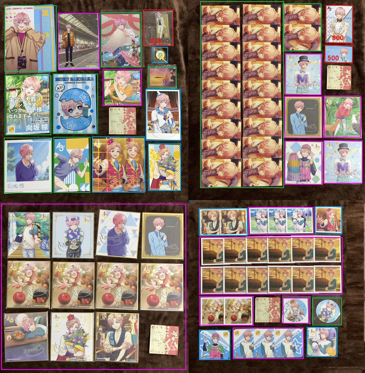 saco_414's tweet photo. @1
［お譲りします］
A3! 向坂椋 関連グッズ
画像内に記載の値段

条件は3枚目に記載

担降りの為お譲り先を探しております、初回お取引の前にプロカご一読下さい
検索用:ブロマイドポスカ缶バファミマ小説缶色紙ファイルコースターアニカフェカラ鉄ステッカーカードゲームアクスタ箔押しましコレ https://t.co/iRhlg36WlJ