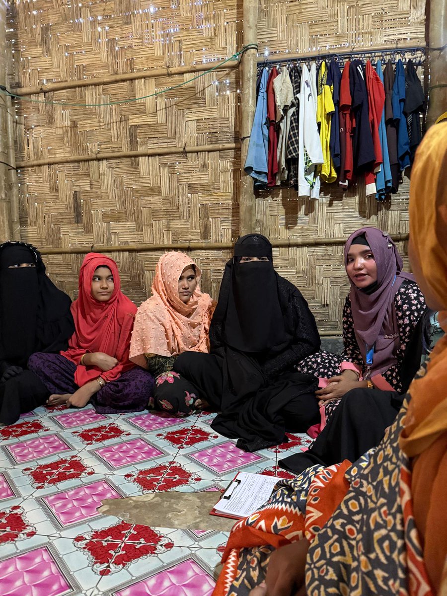 wphfund's tweet photo. This week @ Cox’s Bazar Refugee Camp 4 🇧🇩, we spoke w/ several women &amp; girls about their pressing needs &amp; the importance of fostering the leadership &amp; participation of Rohingya refugees.

Such a great opportunity to hear their feedback &amp; document the growing challenges they face. https://t.co/87e5hyNjcs