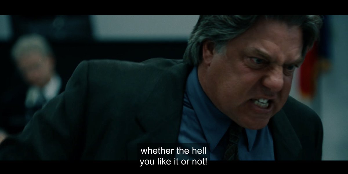 BBW_BFF's tweet photo. Bruce McGill goes so hard in this immaculate scene from The Insider that he busted his stitches from a surgery six weeks prior to shooting https://t.co/YHcAJNXRx4