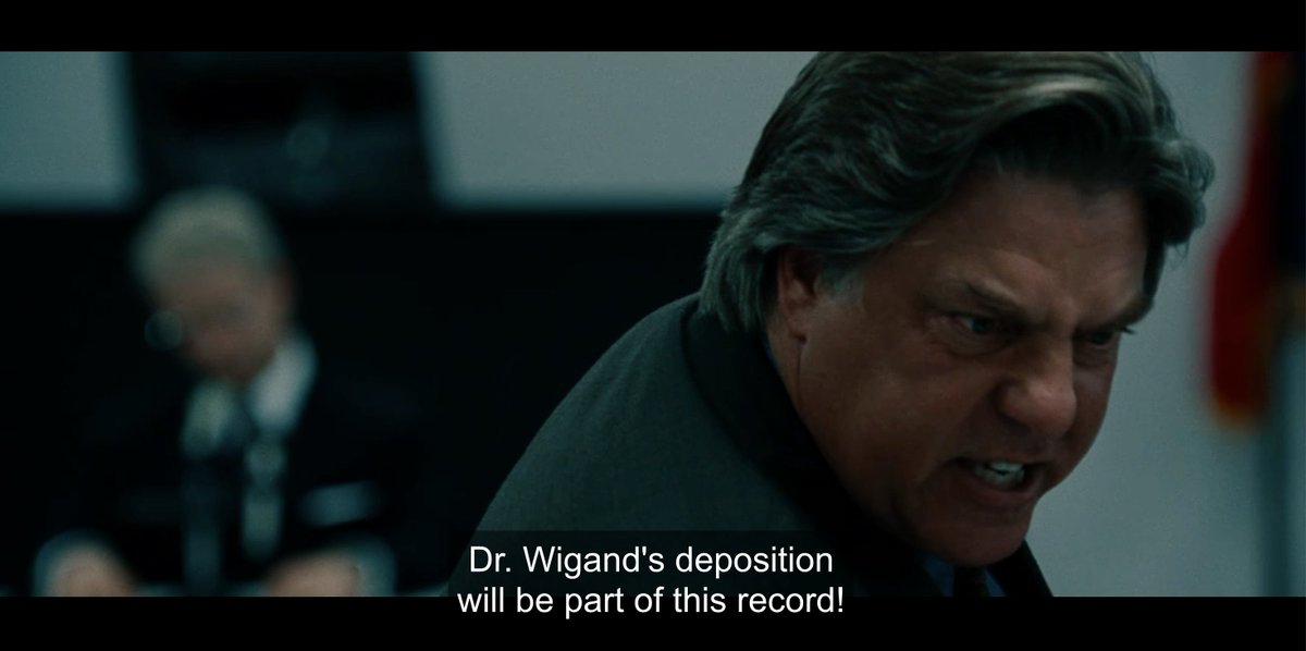 BBW_BFF's tweet photo. Bruce McGill goes so hard in this immaculate scene from The Insider that he busted his stitches from a surgery six weeks prior to shooting https://t.co/YHcAJNXRx4
