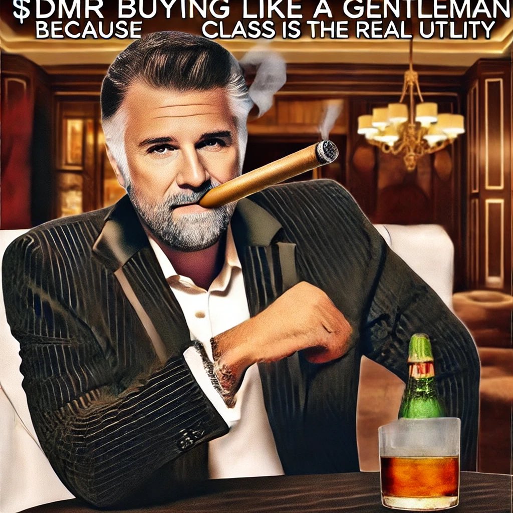 BossDemure's tweet photo. $DMR: Buying like a gentleman, because class is the real utility. 🥃✨
Hold the coin that lets success do the talking.

Join the movement: https://t.co/NQN0I4llBl
#DemureCoin #CryptoElegance #VictoryEarned”#SOL #Altcoins https://t.co/F42tGcV1DX