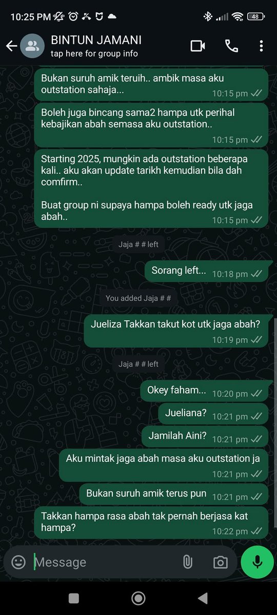 twtbiy's tweet photo. Anak anak sendiri mengelak nak jaga ayah. Mesti ayah dia sedih. https://t.co/IxFt6yf1b7