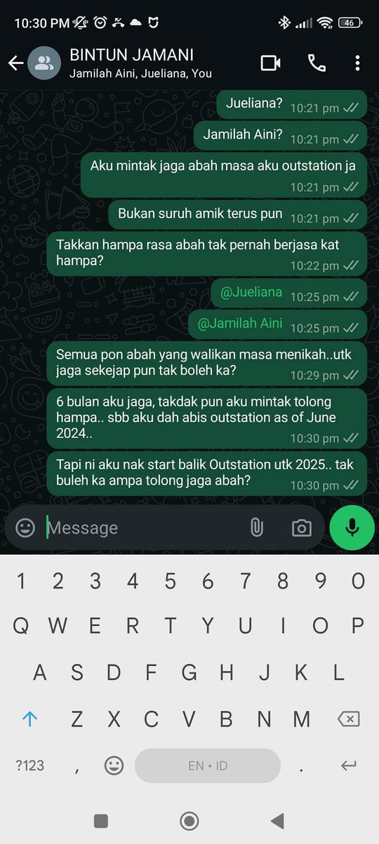twtbiy's tweet photo. Anak anak sendiri mengelak nak jaga ayah. Mesti ayah dia sedih. https://t.co/IxFt6yf1b7