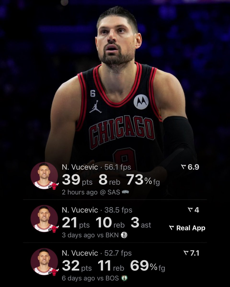 TheDunkCentral's tweet photo. All-Star Vuc is back 👀

(Via @realapp ) https://t.co/DKGTUzyJaA