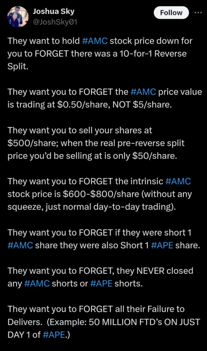 thatcrazyape's tweet photo. Know what you hold $AMC https://t.co/EQLS43xQpj