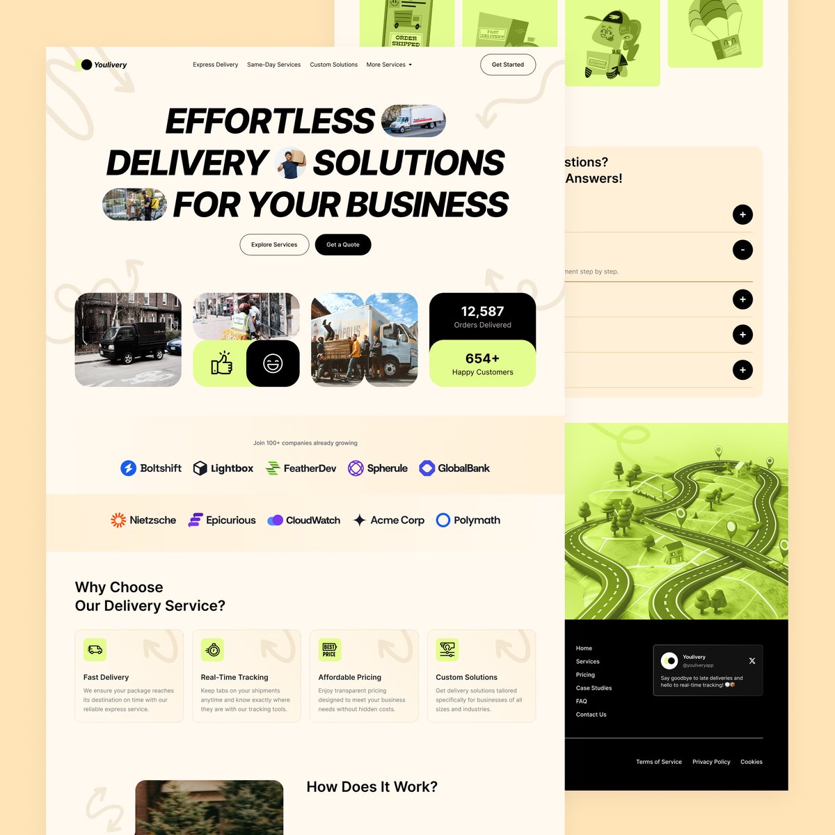 ryoexperience's tweet photo. Design Exploration ✨

Exploring fresh ideas to create a seamless and engaging experience for users! Fast, reliable, and designed to impress. Let me know your thoughts! 👇

#buildinpublic #redesign #webdesign #branding #daretoshare24 https://t.co/jlmfhb2n5b