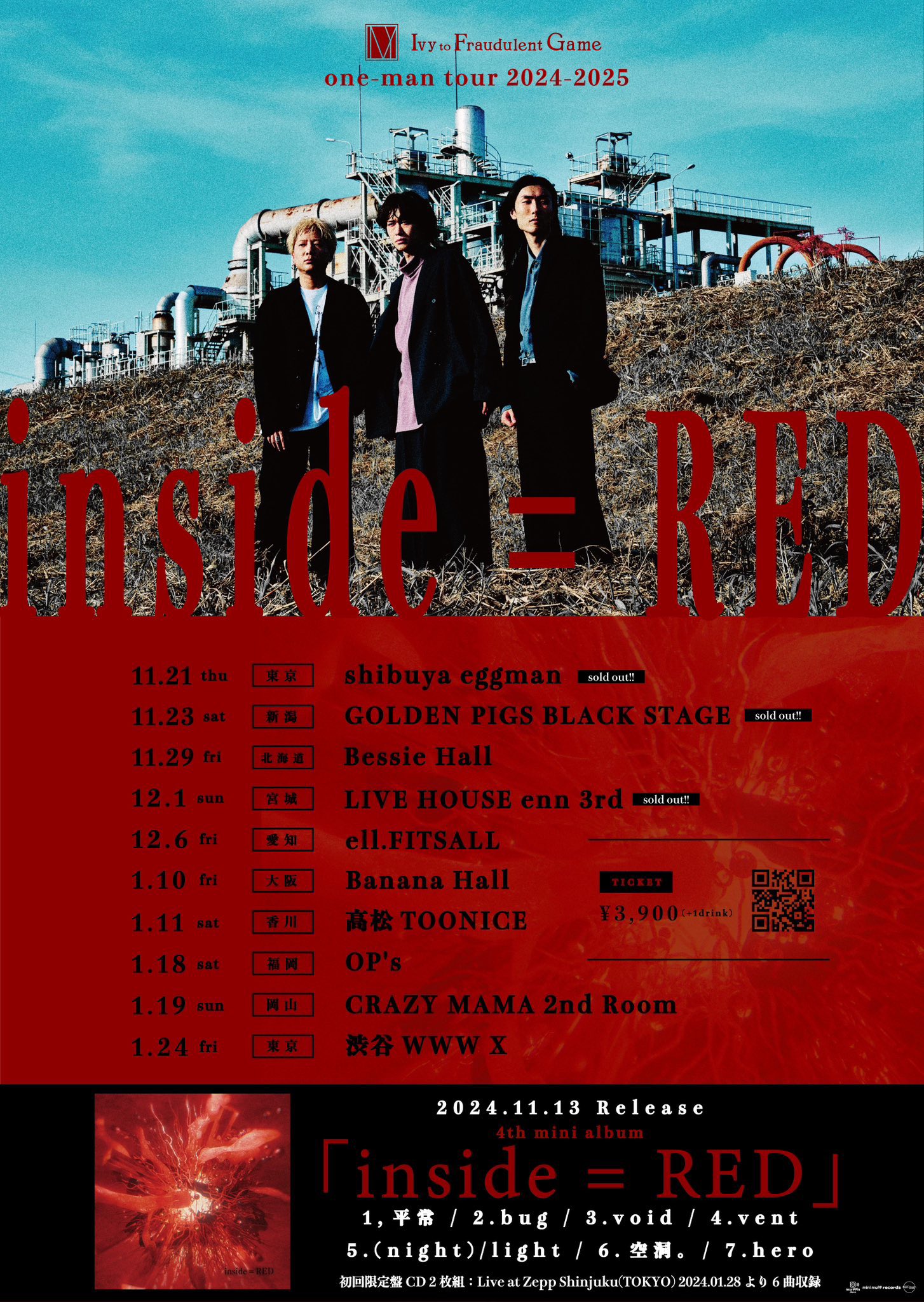 Ivy to Fraudulent Game「Parallel」完全生産限定盤ジャケット
