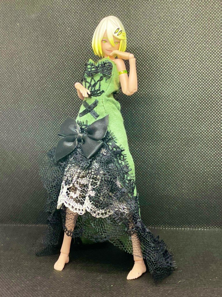 アルト工房です
スネイシェルの蛍ちゃんにピッタリなロングドレスです
可愛さ満点！

後ほどBOOTHにて出品いたします
 #アルト工房
 #スネイルシェル
 #蝸之殻