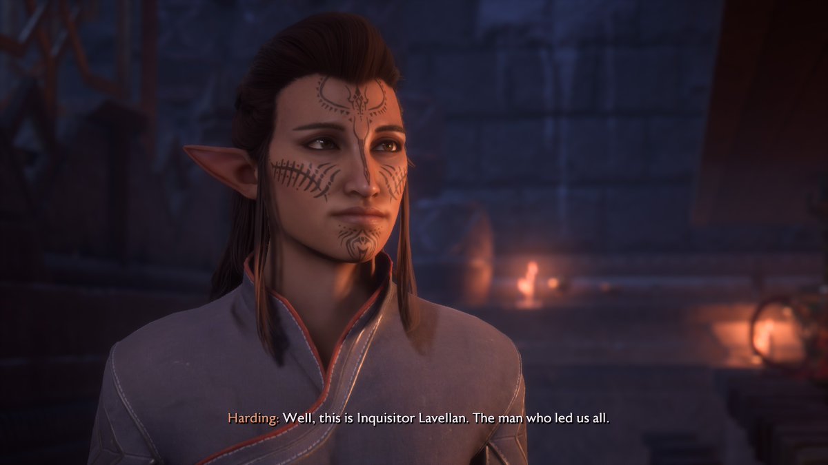 Paichan_13's tweet image. It was quite interesting making my Inquisitor Vax&apos;ildan in Veilguard. When I first made him in Inquisition, it was before #LoVM came out. Now I had a new source of visual reference, and I like how he came out!  #CriticalRole #DragonAgeVeilguard