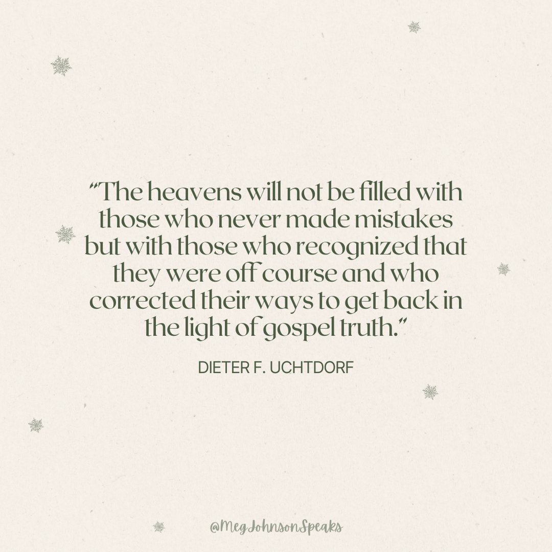 True growth comes not from perfection, but from recognizing when we're off course and choosing to return to the light.

#megjohnsonspeaks #keeponrolling #keeponrollin