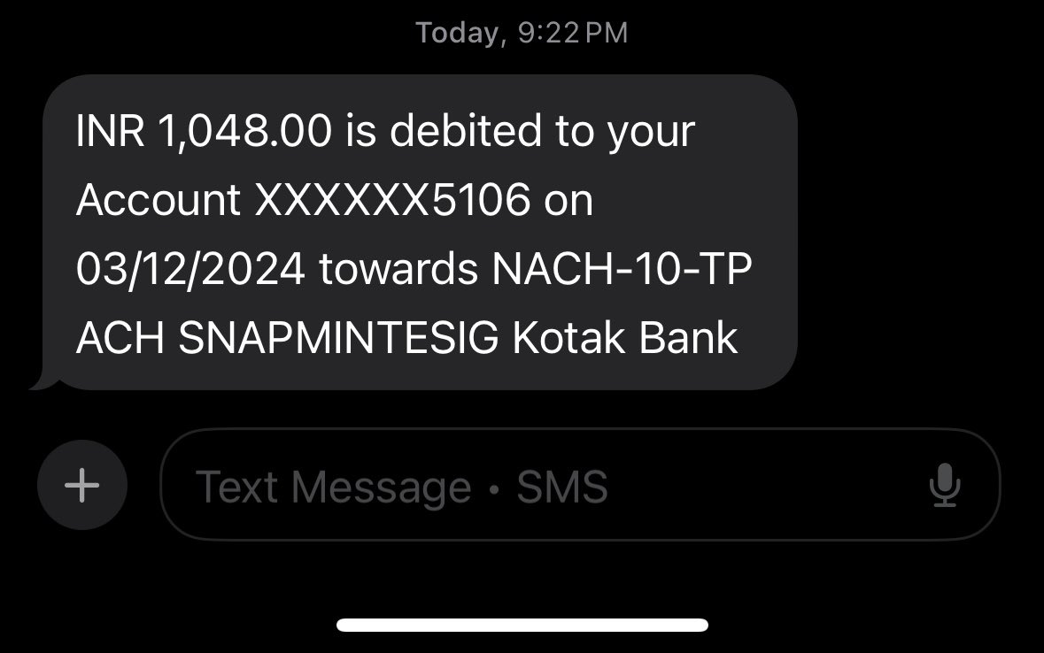 Karan111114's tweet photo. @snap_mint @e2zSTORE i requested for a refund which i got from e2zstore after cutting all the process fee and also they said my emi is also cancelled and i believe money should not be deducted from my bank account and that’s exactly happened so I request to look into this metter. https://t.co/0vyS2Nfr4Z