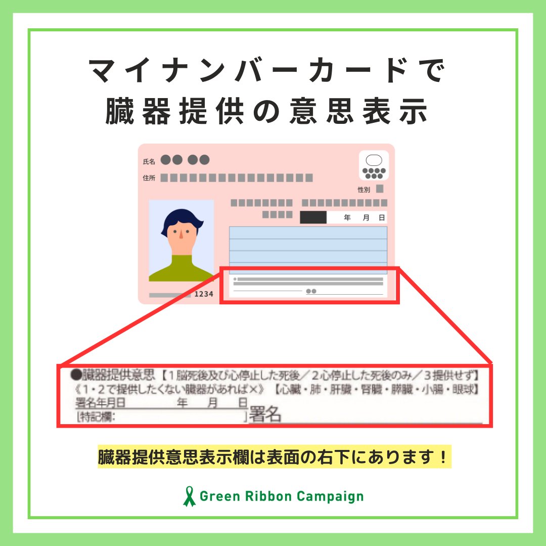 マイナンバーカードで #臓器提供の意思表示 ＼ 2024年12月2日より