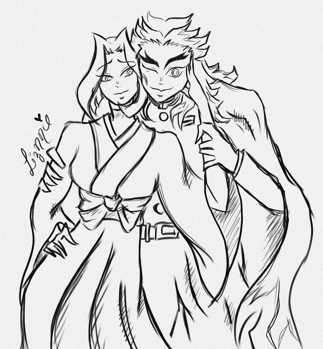 liznniehama's tweet photo. Dibujitos del día❤️🔥#rengoku #kimetsu #boceto https://t.co/ui4Pt5fO3l