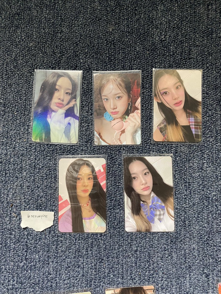 rezuefire's tweet photo. wts lfb ph

stayc pcs
sold as set only‼️
- payo
- x sensi/imp
- dm/reply to claim
- seeun stereotype pc is free

₱450

keywords: j telephone we need love power ver. seeun plaid stereotype seeun young luv weverse seeun asap https://t.co/oZJCAStrYo