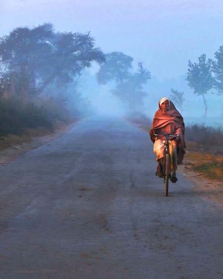 Sandhyayadav_1's tweet photo. सर्दी की डायरी........
#winterdiaries....
आखिर सर्दी आ ही गई।
सर्दियाँ अब देर से आती हैं। बचपन में जल्दी आ जाती थीं। प्रकृति का भी अपना तरीका है हमारी ज्यादतियों का जवाब देने का।
खैर, जितने भी मौसम हैं उनमें सबसे ज़्यादा इंतज़ार सर्दी का ही रहता है। शायद इसलिए कि इनके लिए पूरी तैयारी करनी पड़ती है। रहन-सहन हो, पहनावा हो, सभी की।
याद है, सर्दी की शुरुआत होती थी पलंग के नीचे सबसे पीछे वाला ट्रंक जब निकलता था। स्वेटर, मफलर और मेरी सबसे नफ़रत वाली मंकी कैप। धूप में डालना होता था। पर मुझे सबसे अच्छा लगता ट्रंक खुलते ही नैप्थलीन की गोली की ख़ुशबू।
फिर आती थी रज़ाई की बारी। आज के ब्लैंकेट के ज़माने में अब वो रुई भरी रज़ाई कहाँ मिलती है? और कहां दिखता है वो रुई धुनने वाले। एक अजीब सा सितारनुमा औज़ार लेकर घूमते थे,एक अजीब सी आवाज़ निकालते हुए। गली के मोड़ तक पीछा करते थे उस आवाज़ का।
एक चीज़ शायद नहीं बदली है अब तक.....वो है कोहरे की खुशबू...वो सोंधी सी खुशबू......
अभी भी वैसी ही लगती है....
शुभ प्रभात 🙏
#GoodMorning #TREASURE #शुभ_प्रभात
