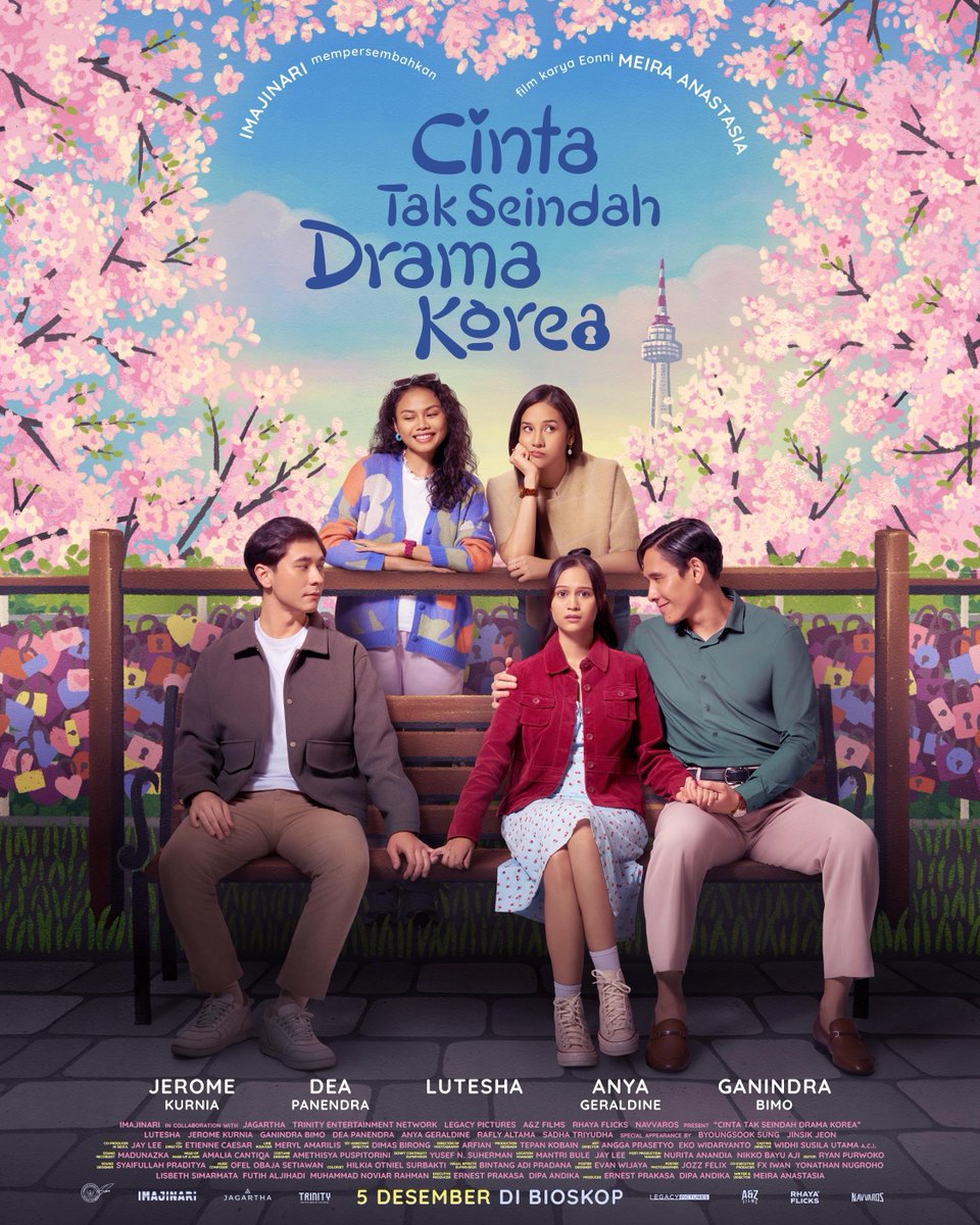 HabisNontonFilm's tweet photo. Emang paling bener "in Imajinari we trust!"

CINTA TAK SEINDAH DRAMA KOREA bagussss!

Penulisan dan editingnya rapi, visualnya manis, persahabatannya gemas dan hangat, pengadeganannya dramatis, dialognya bikin ngejerit, plot twist-nya 🤯

Salut banget sama Teh Meira yg berani... https://t.co/zazW8JL5AC
