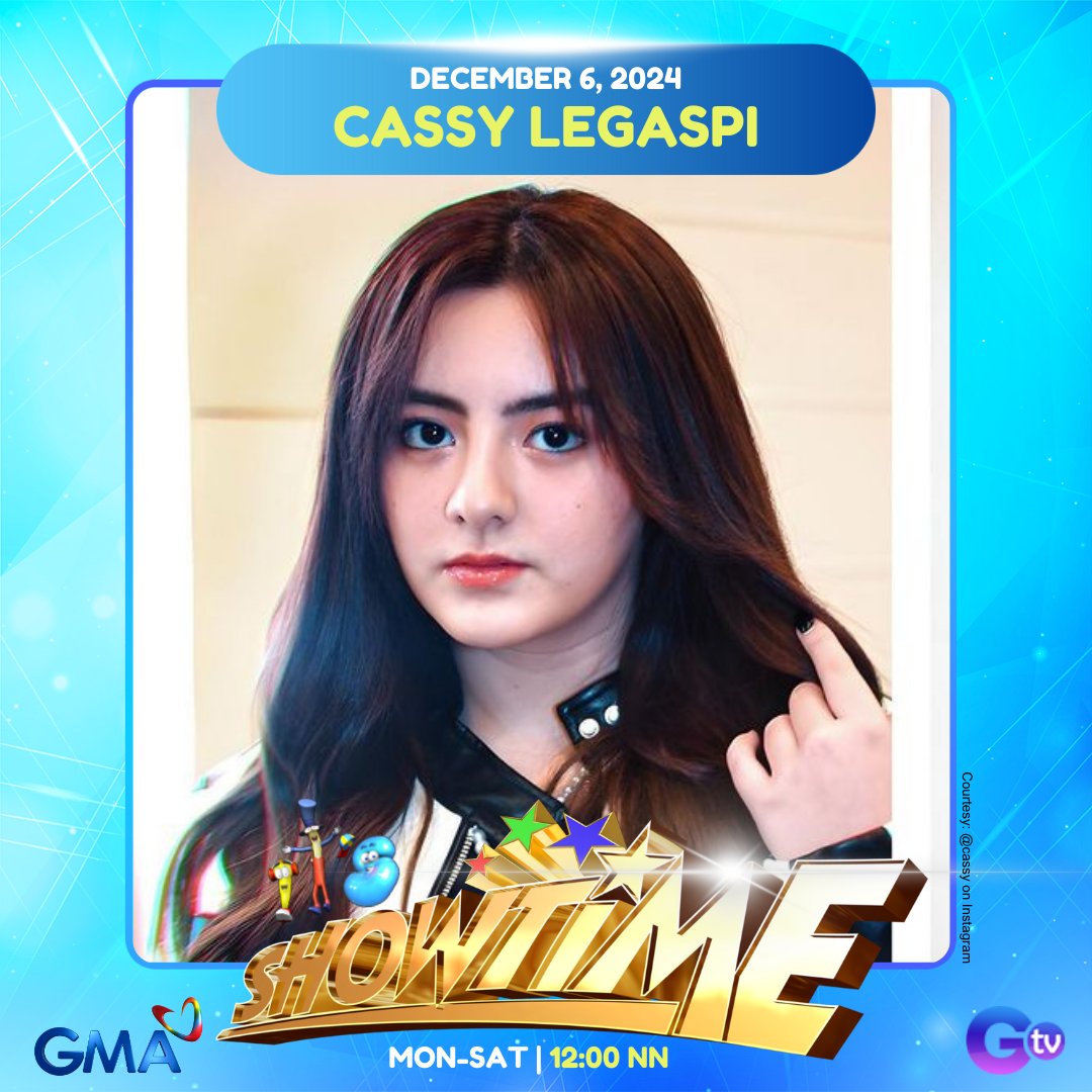 gmanetwork's tweet photo. Madlang Kapuso! Makihula kasama si Cassy Legaspi ngayong Biyernes sa #ItsShowtime! https://t.co/OQmY0KTuvD
