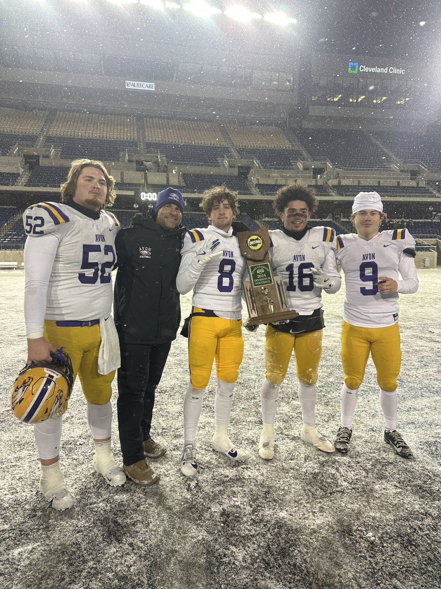 State Champs!!
Avon 20 Anderson 13
