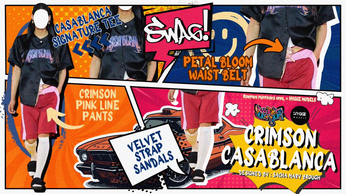 <a href="/HYGGEMODELS/">HYGGE MODELS.</a> The high-knee socks and Velvet Strap Sandals added a playful touch, while his flowing, long hair, a special touch for this event, framed his face, exuding an aura of confidence and individuality.