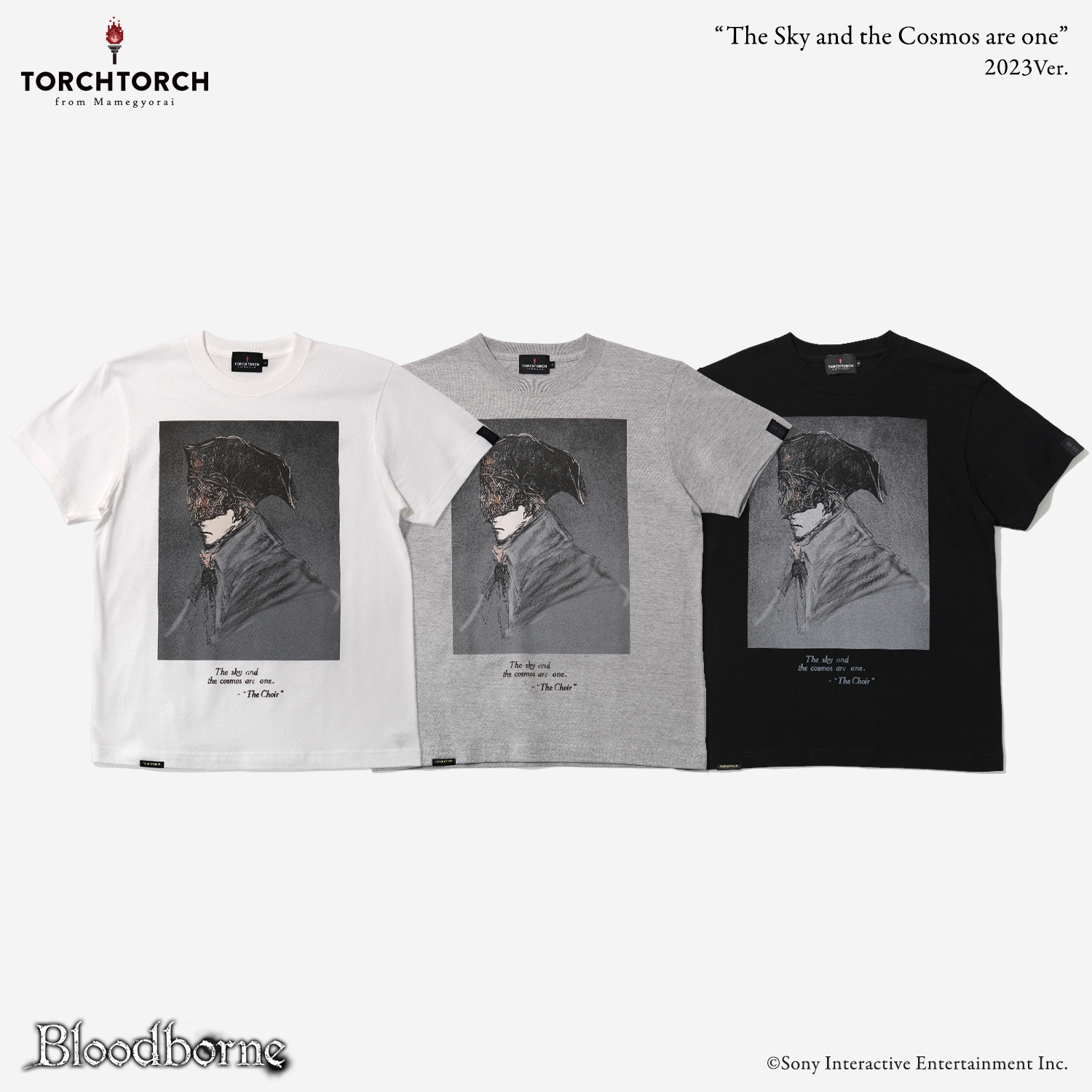 ほぼ新品　TORCH TORCH　ブラッドボーン　聖歌隊の肖像　Tシャツ　Ｍ ほぼ新品 TORCH TORCH ブラッドボーン 聖歌隊の肖像 Tシャツ M