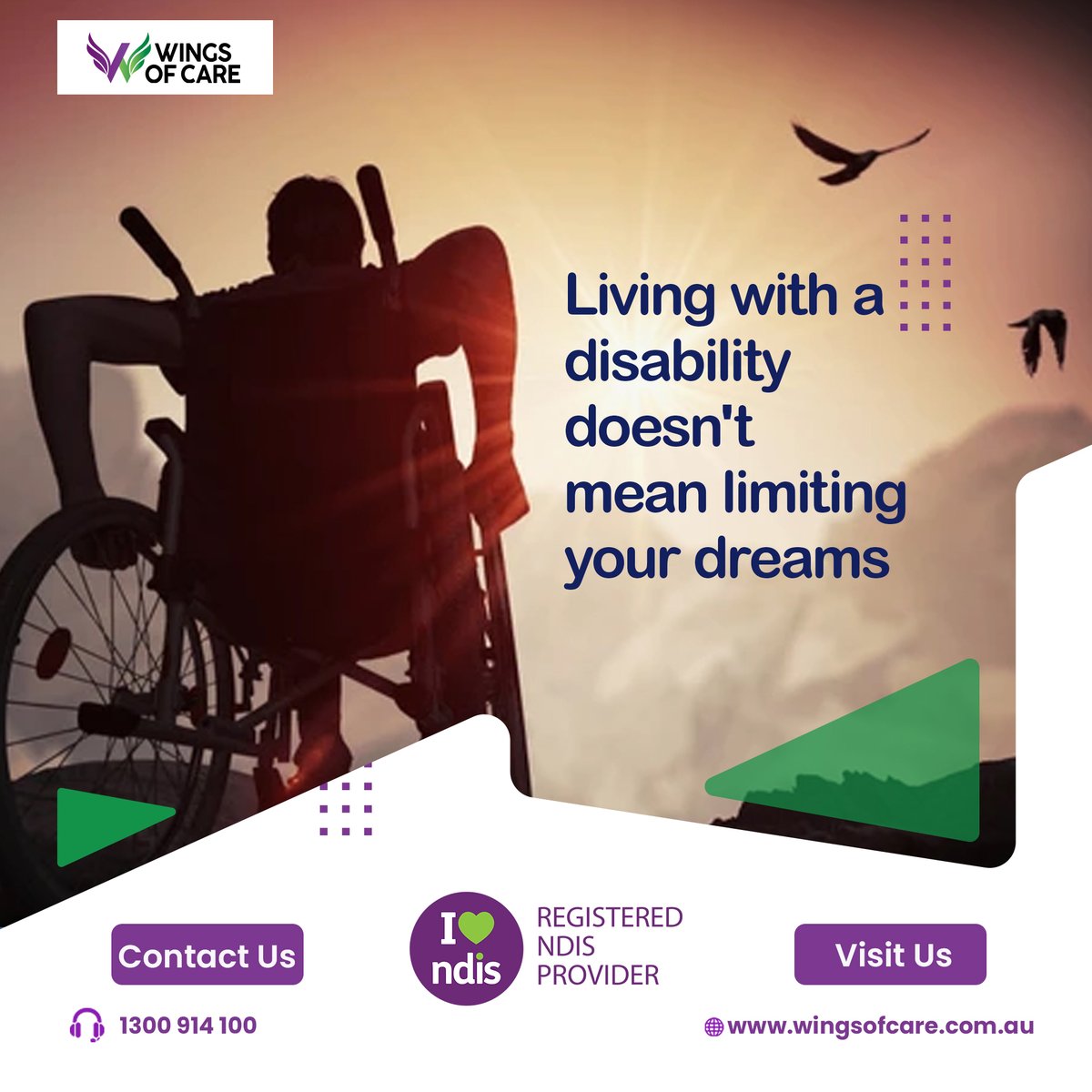 wings_of_care's tweet photo. At Wings of Care, we're dedicated to helping you achieve your goals, whatever they may be. Share your aspirations with us!
To know more about our services contact our team now!
https://t.co/HqP3meDom4
1300 914 100
 info@wingsofcare.com.au https://t.co/UMWKbkUOIC