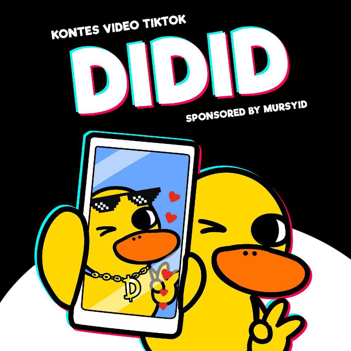 dididuckonsol's tweet photo. Tunjukkan kreativitasmu! Ikut dan ramaikan kontes video Tiktok $DIDID berhadiah puluhan juta rupiah!

Join group Telegram untuk info selengkapnya https://t.co/IlOujEpydy https://t.co/Rjt1FmzX7Y