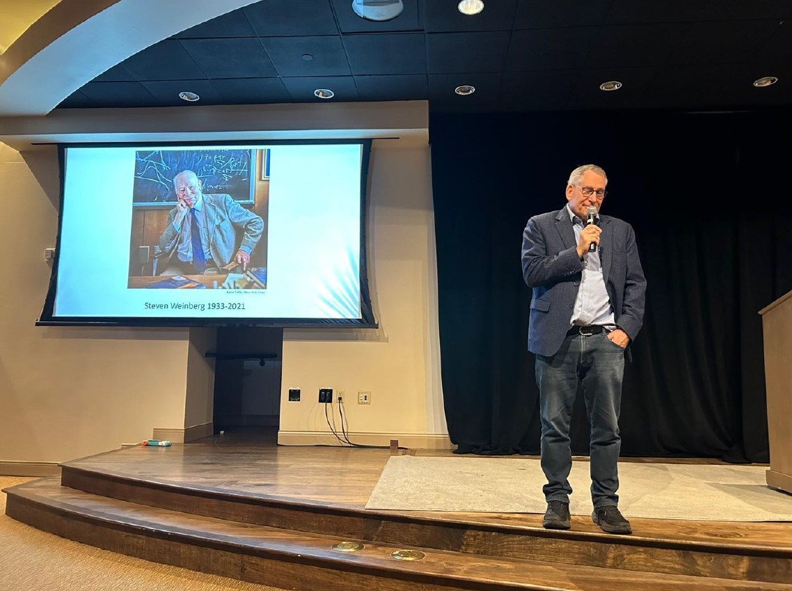 On November 15, I spoke about my PhD advisor Steve Weinberg at a conference in his honor at the University of Texas. Slides from my talk are here: preskill.caltech.edu/talks/Preskill…