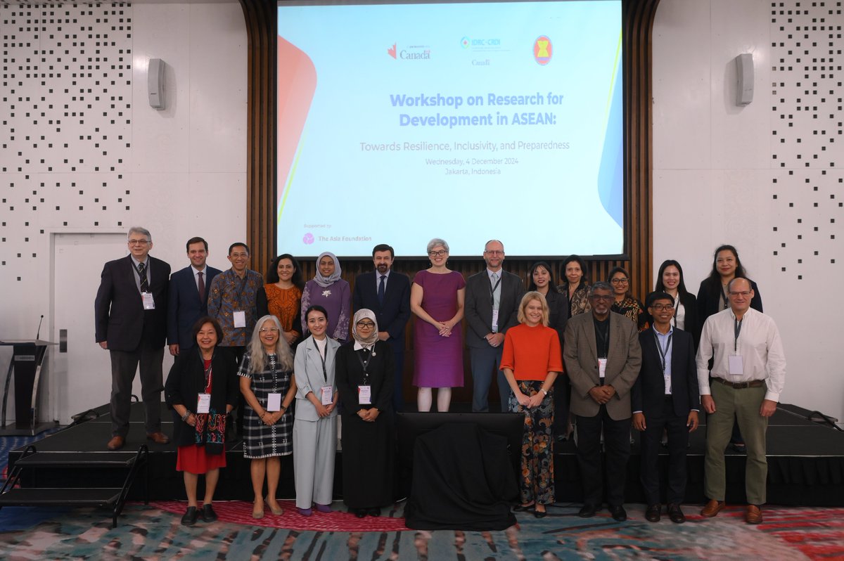 Experts and policymakers gathered in Jakarta on 4 December 2024 for the Regional Workshop on “Research for Development in ASEAN: Towards Resilience, Inclusivity, and Preparedness”. The Workshop highlighted the role of research in shaping effective policies and explored strategies