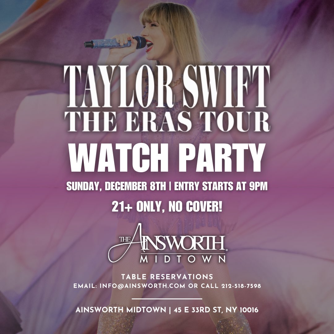 mariahlwise's tweet photo. IF YOURE IN NYC @tswifterastour #erastour #NewYorkCity https://t.co/TsLShxnFNx