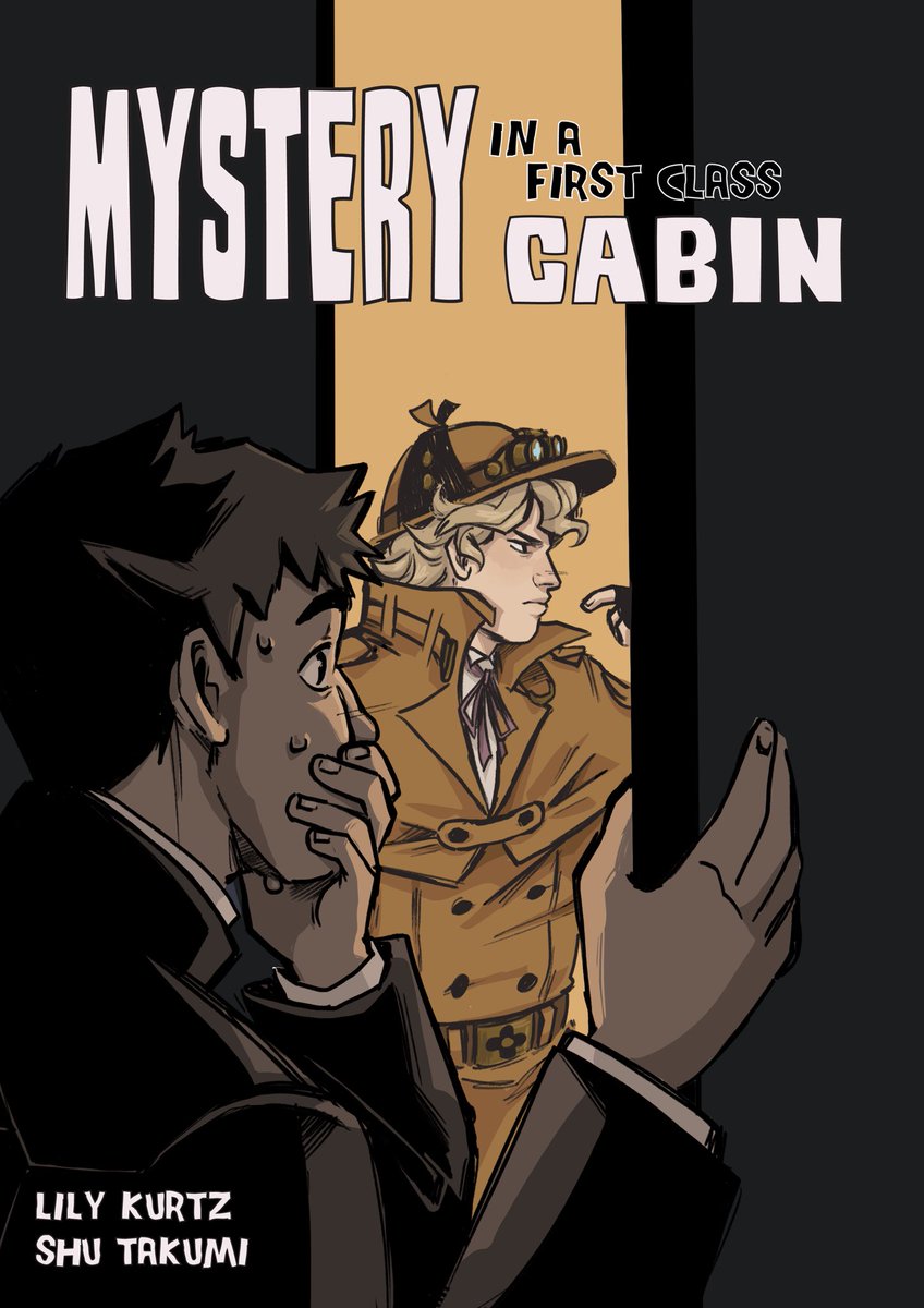 munkaei's tweet photo. mystery in a first class cabin: the comic!! heres my (condensed) version of this escapade (1/4) #tgaa #aceattorney https://t.co/H5DMkkUyZw