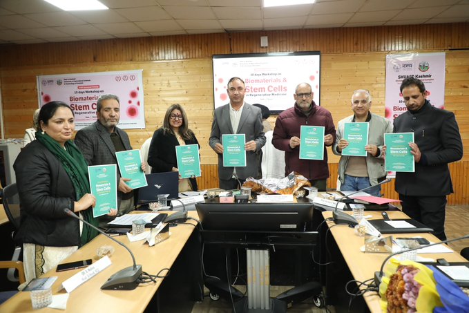 local_kashmir's tweet photo. #ICMR sponsored workshop on regenerative medicine begins at #SKUAST-K https://t.co/BpLxQAgwVE