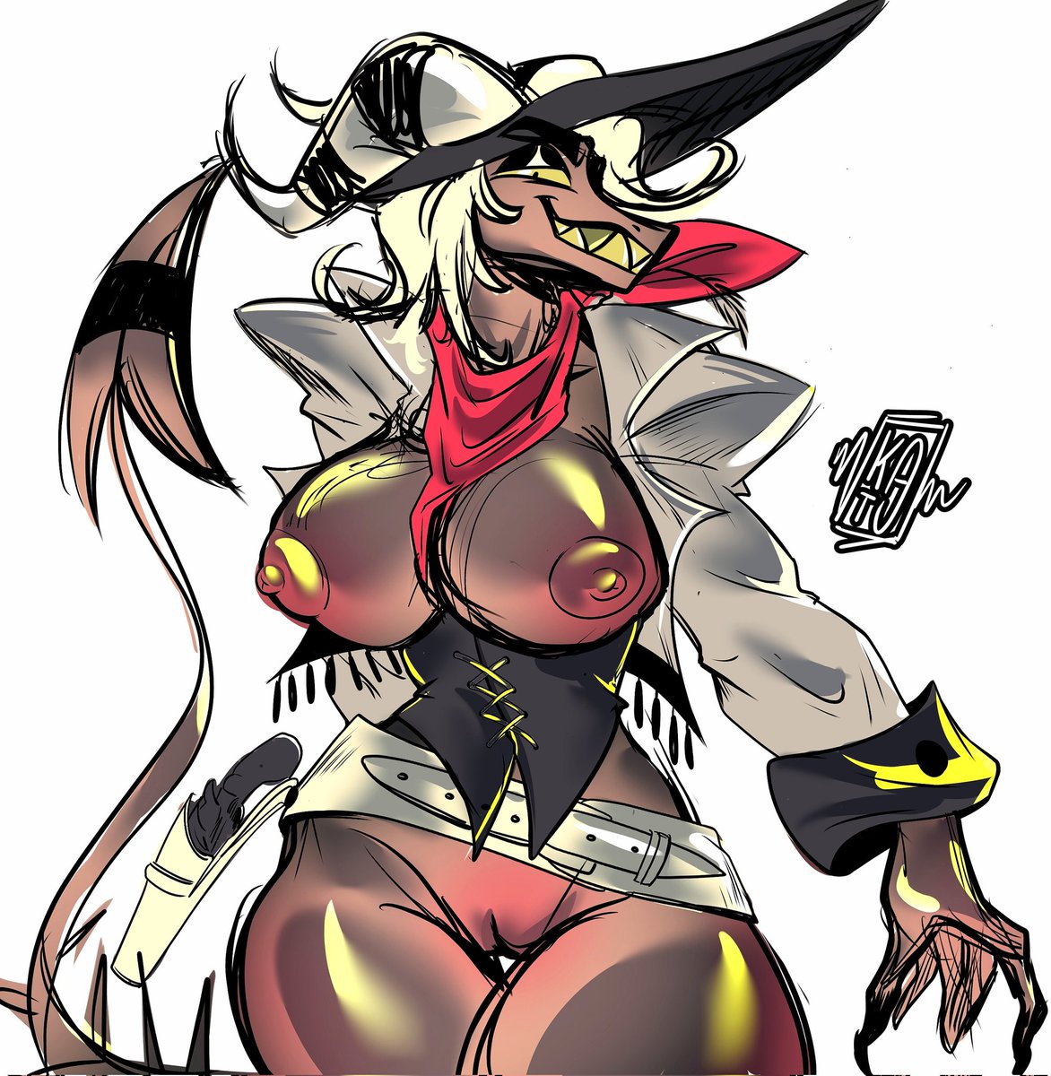 Katuu666's tweet photo. #HelluvaBossFanart #hellaverse #HelluvabossStriker #NSFW #sketch #HelluvaBoss

Striker genderbend omggg https://t.co/aBss7myG9O