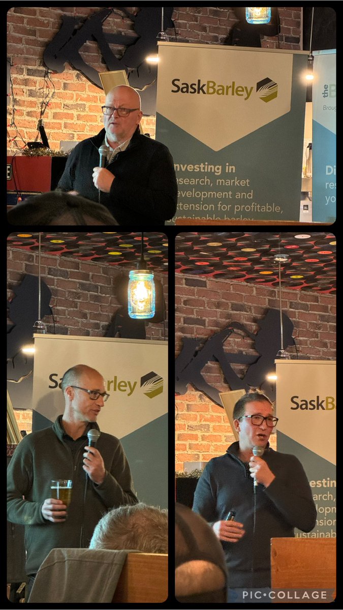 One of my favourite events <a href="/SaskBarley/">SaskBarley</a> #BarleyBinLive , and <a href="/damsmokedamgood/">The Dam Smokehouse</a> did not disappoint! Great crowd up in Nipawin, great speakers and amazing food and of course a few beers 🍻 Where should they do the next one?!?! <a href="/FungusAmungus3/">FungusAmungus</a> <a href="/CBHolz13/">Chris Holzapfel</a> Dr. Aaron Beattie