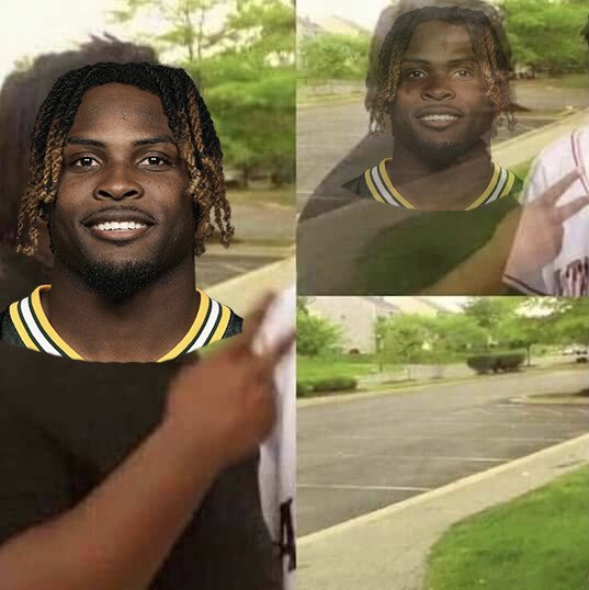 NFLFantasy's tweet photo. Jayden Reed when everyone’s fighting for a playoff spot https://t.co/Ck2f7g4Hec