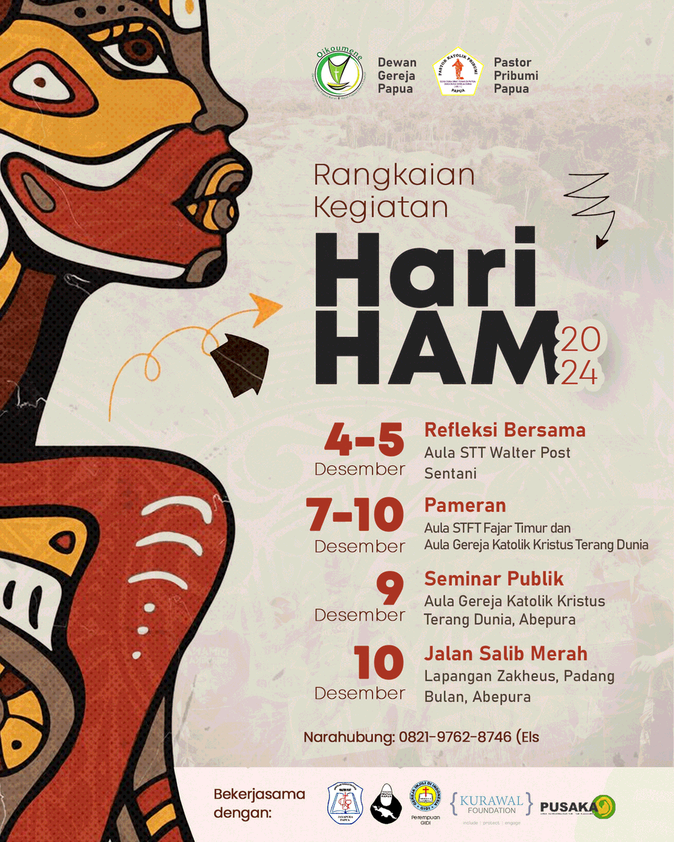 BentalaRakyat's tweet photo. Krisis mendalam yang sedang mengancam martabat manusia dan keutuhan alam Papua memerlukan tanggapan dan tindakan nyata dari kita semua. https://t.co/OoKahr3XsY
