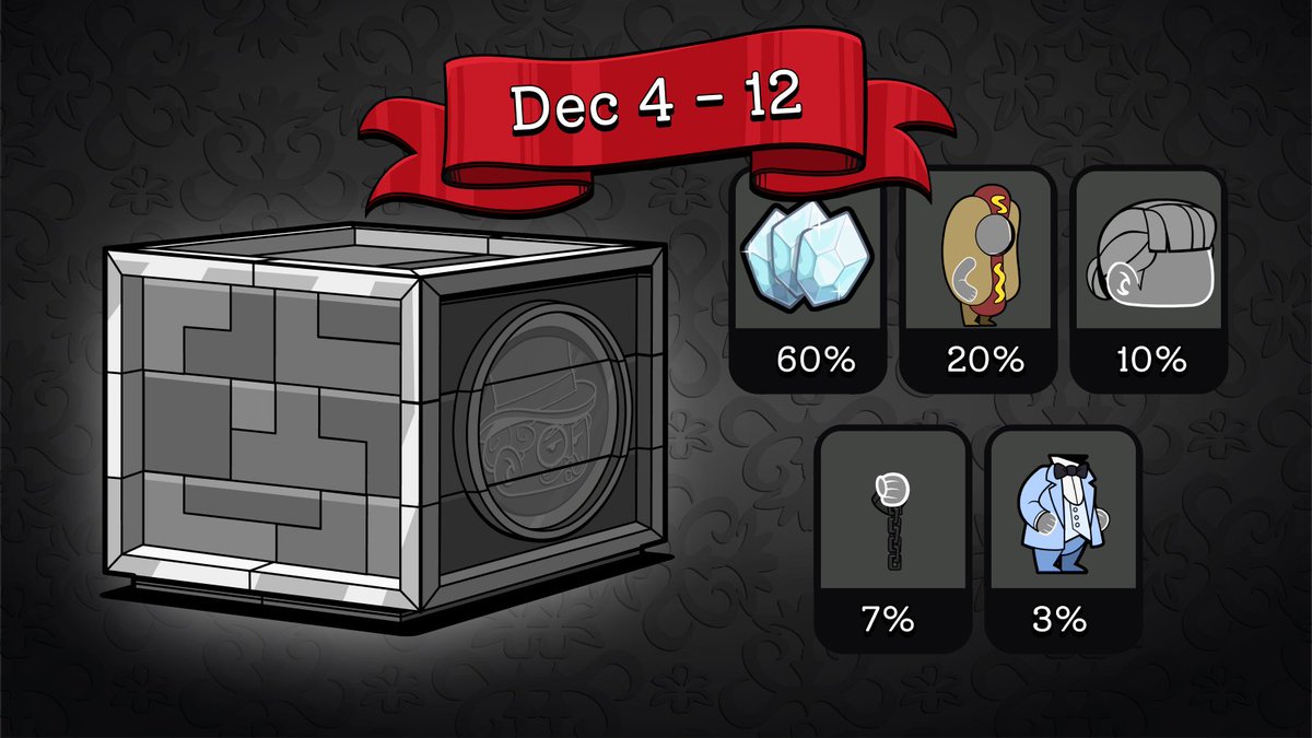 InviteToMystery's tweet photo. PRE-HOLIDAY TOURNAMENT EVENT

📍 Go to https://t.co/ZXRN9mmXvQ
⁉️ Perform social quests
🪙 Earn Ducats
🎁 Open Mystery Boxes
💎 Holiding gems
👔 OR rare items for your avatar

NOW through Dec 12!! https://t.co/6JmXIPSkUq