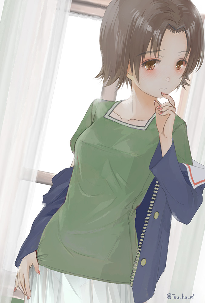 澤梓 「澤ちゃん誕おめ(過去絵ですが)次期隊長としてどう描かれているか早く5話を観たい!」|tsukumiのイラスト