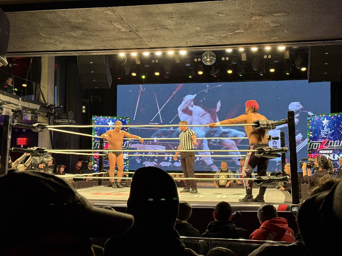 whiteshadows823's tweet photo. My first time watching an MLW and it was such an awesome experience. The show was amazing and being able to see @EBischoff live in person was so cool! A true genius in the industry. Great show tonight! #MLWOneShot https://t.co/PvTxFW6kBP